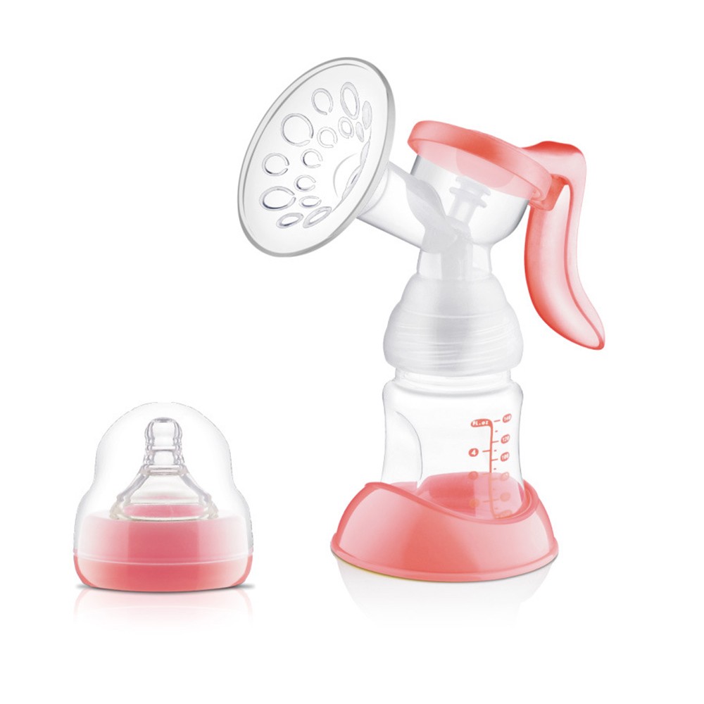 Manual-Breast-Feeding-Pump-Original-Manual-Breast-Milk-Silicon-PP-BPA-Free-With-Milk-Bottle-Nipple-With-Sucking-Function-Breast-Pumps-T0100 (1)