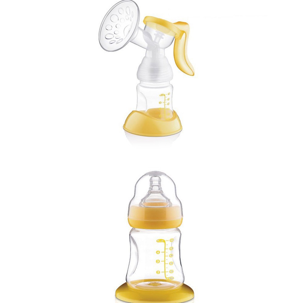 Manual-Breast-Feeding-Pump-Original-Manual-Breast-Milk-Silicon-PP-BPA-Free-With-Milk-Bottle-Nipple-With-Sucking-Function-Breast-Pumps-T0100 (8)