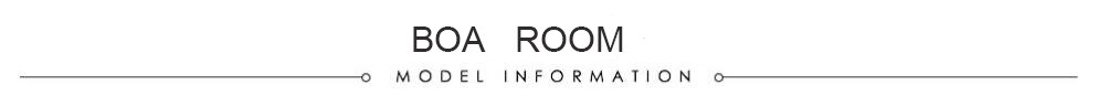 BOA ROOM INFORMATION