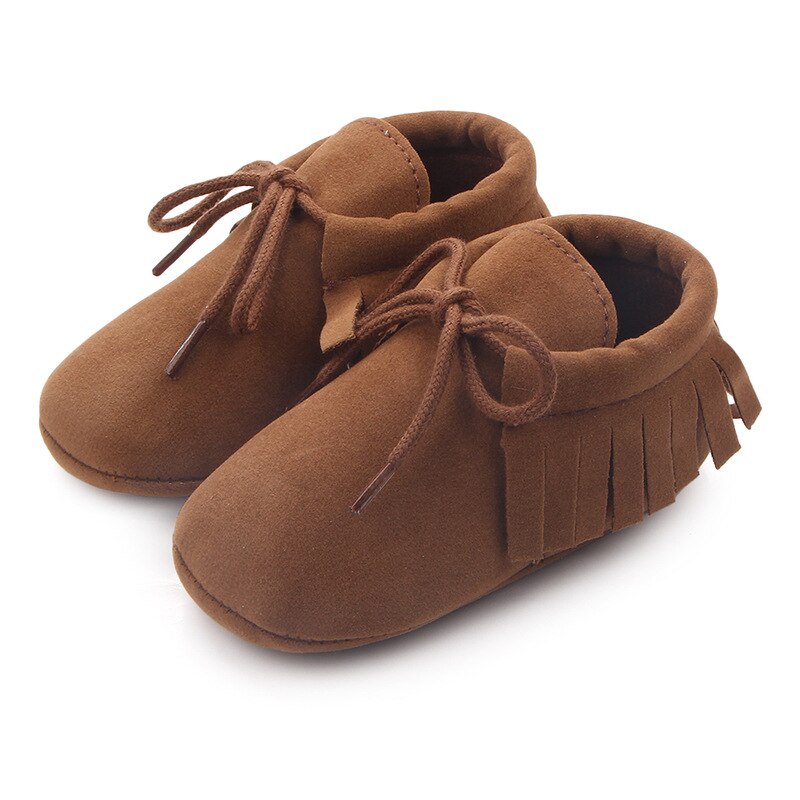 Baby Girl Shoes dark coffee