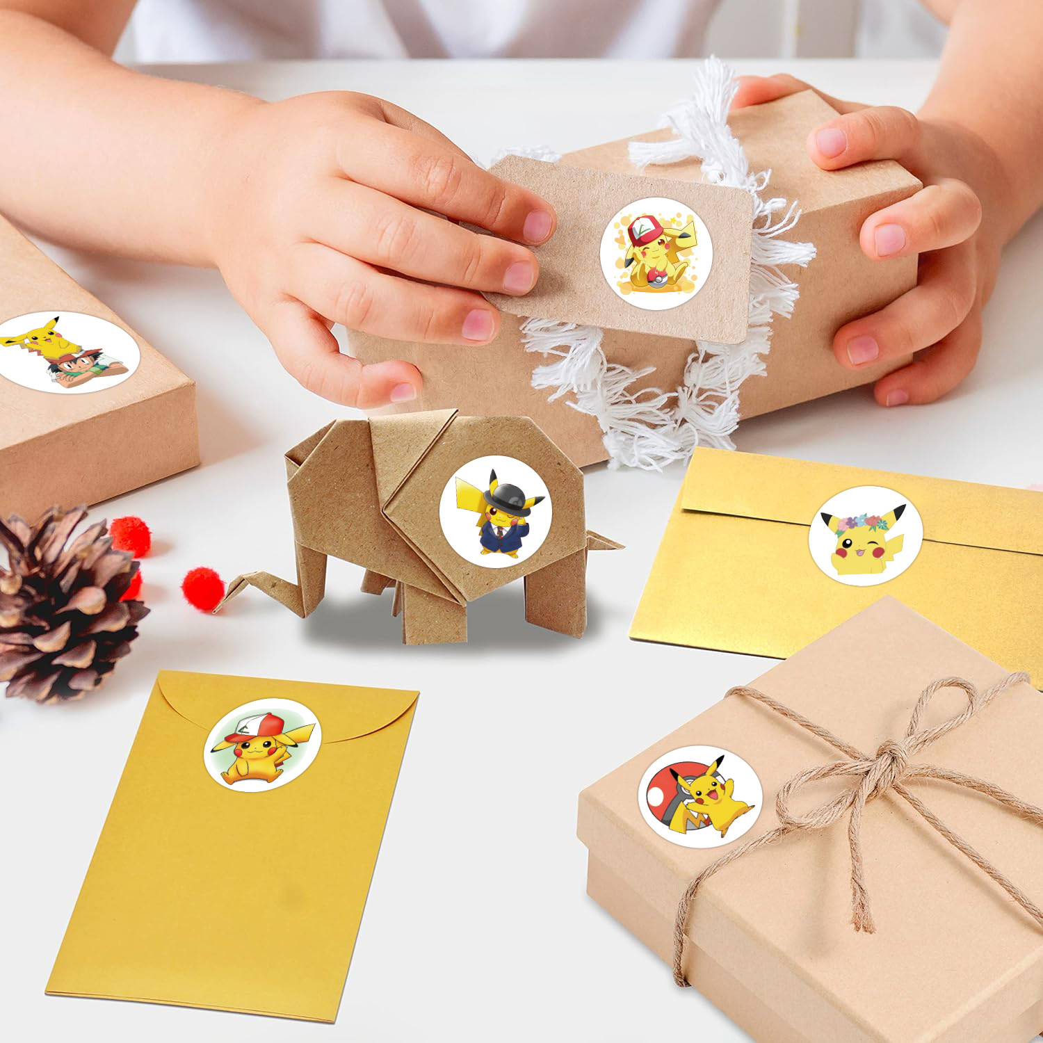 Pikachu Sealing Stickers