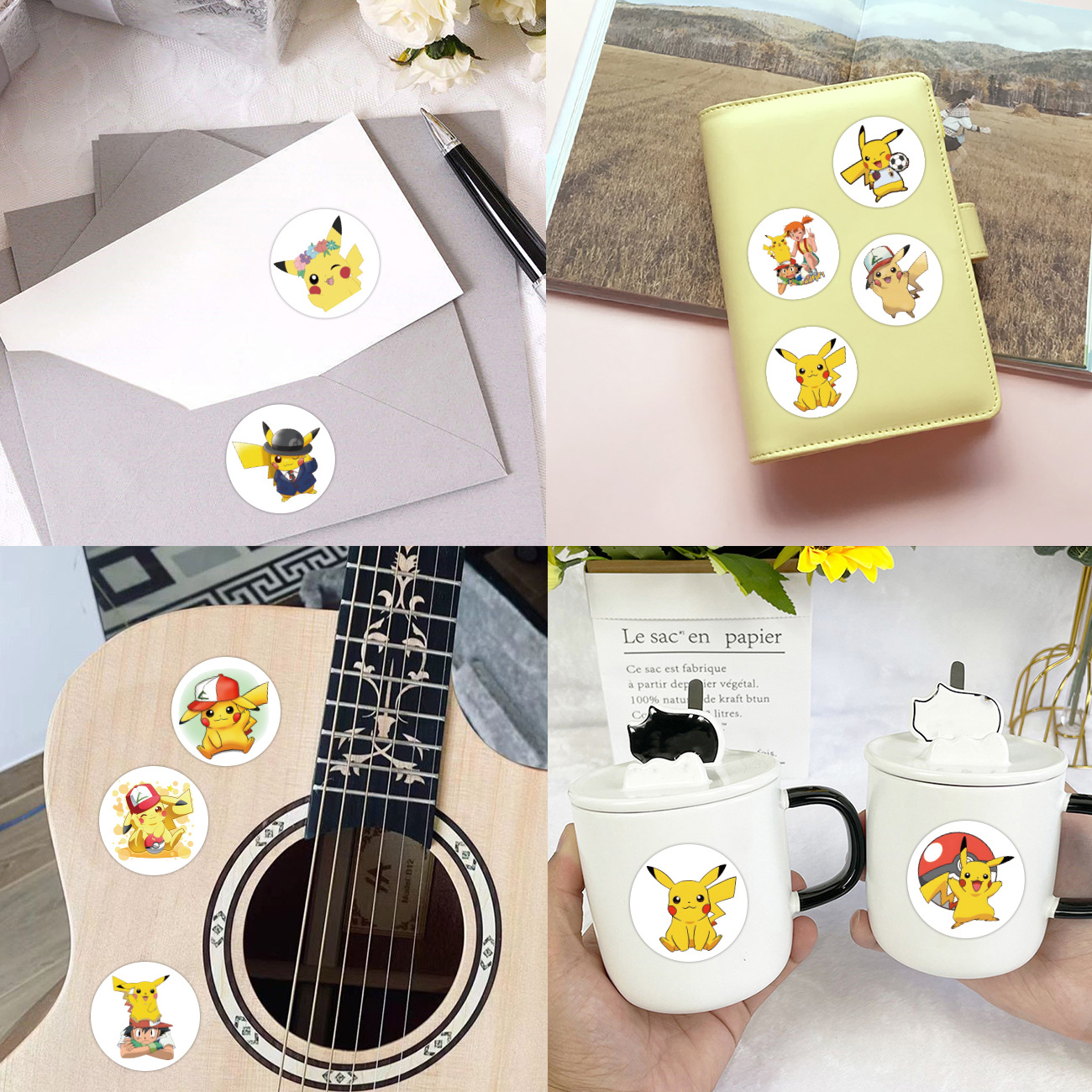 Pikachu Sealing Stickers