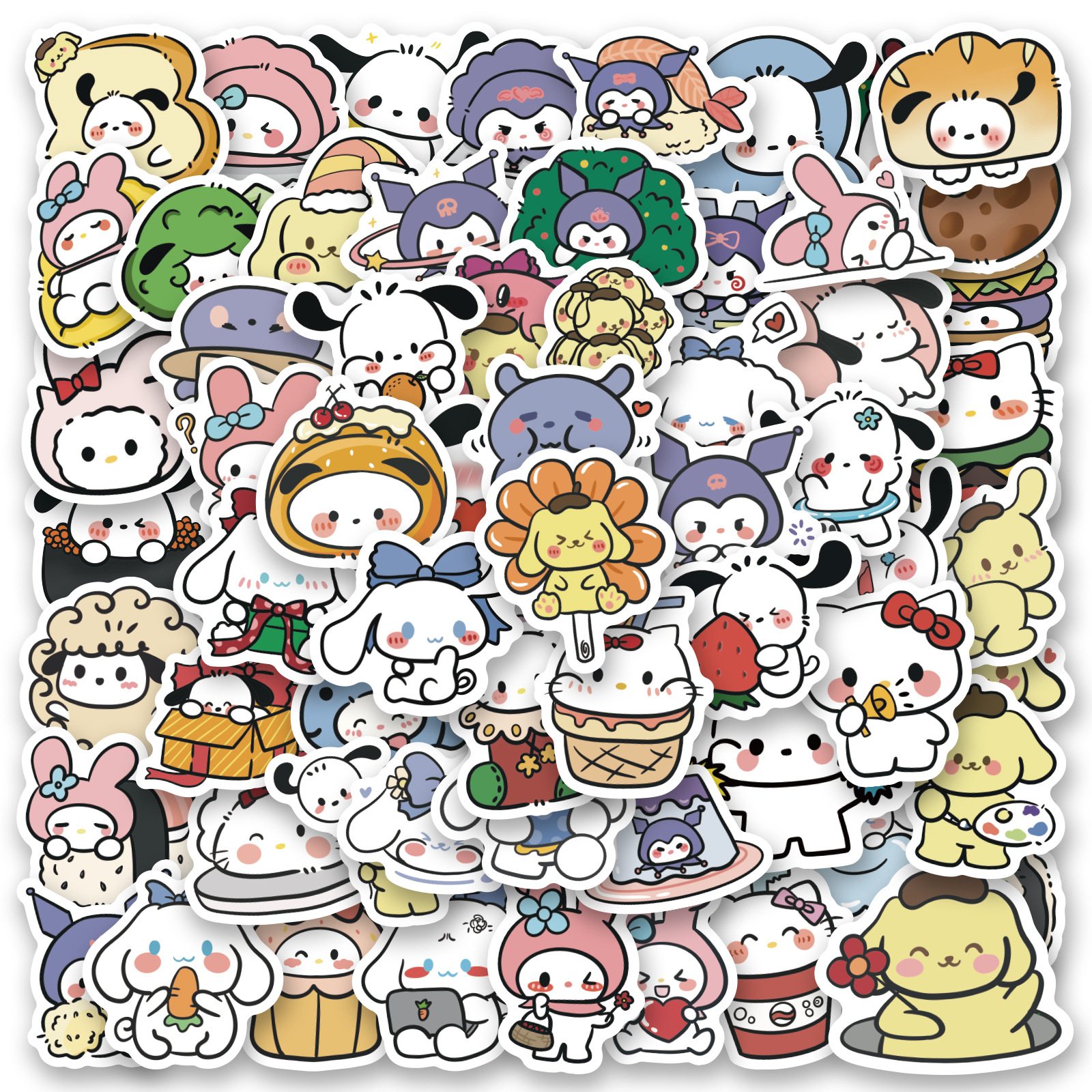 Sanrio Kuromi Melody Hello Kitty Stickers