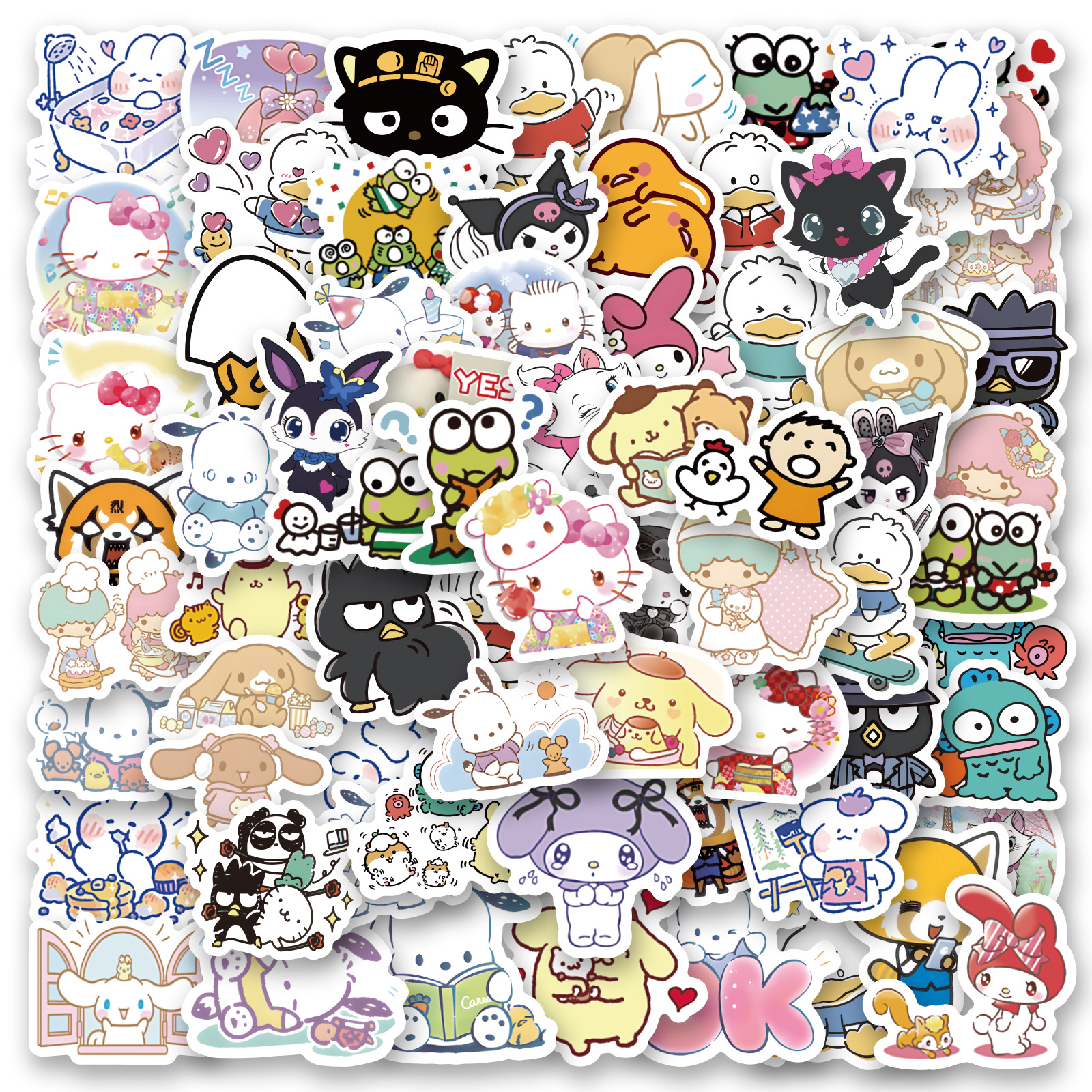 Sanrio Kuromi Melody Hello Kitty Stickers
