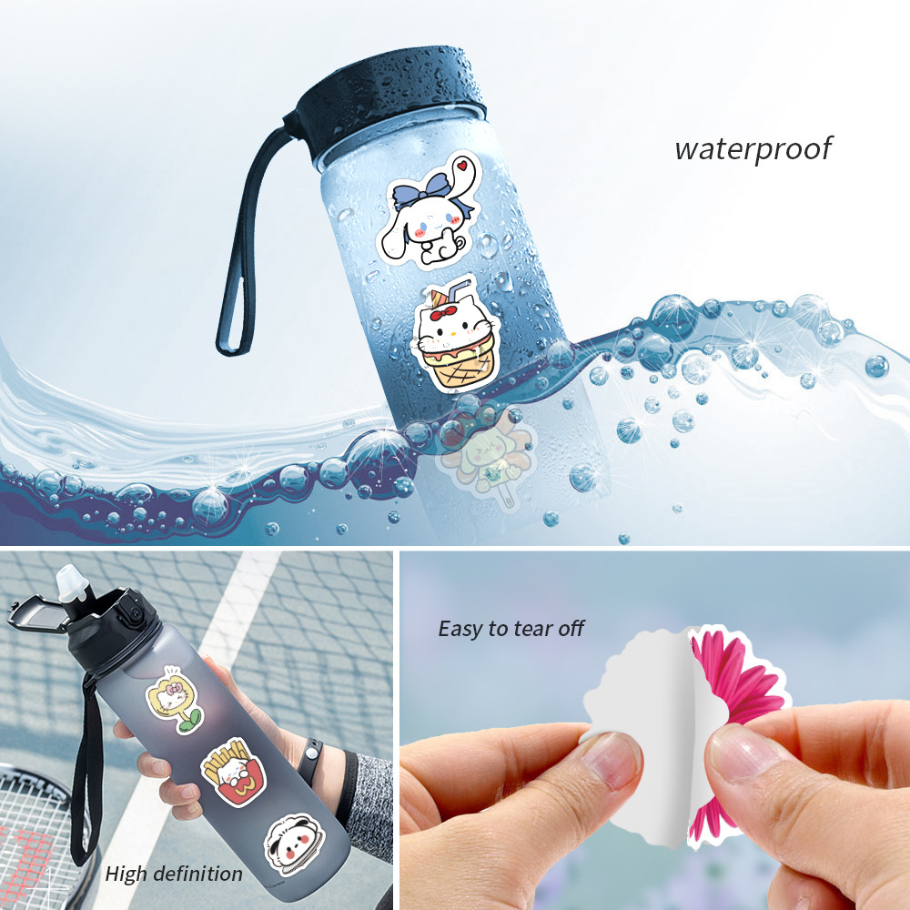 Sanrio Kuromi Melody Hello Kitty Stickers