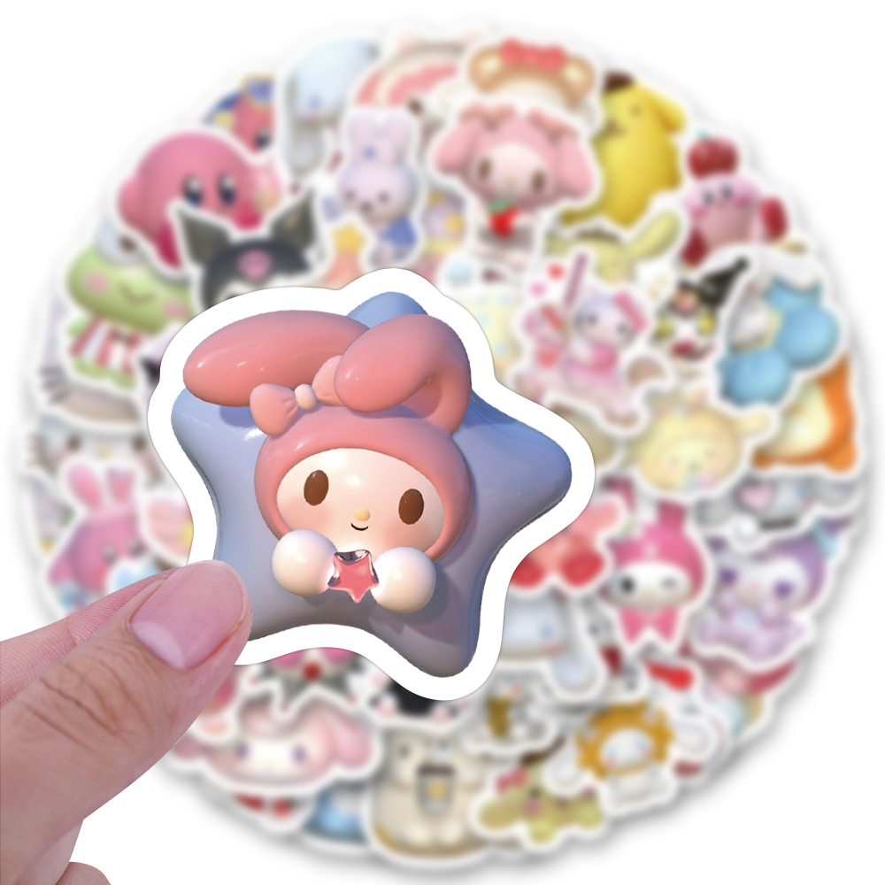Sanrio Kuromi Melody Hello Kitty Stickers