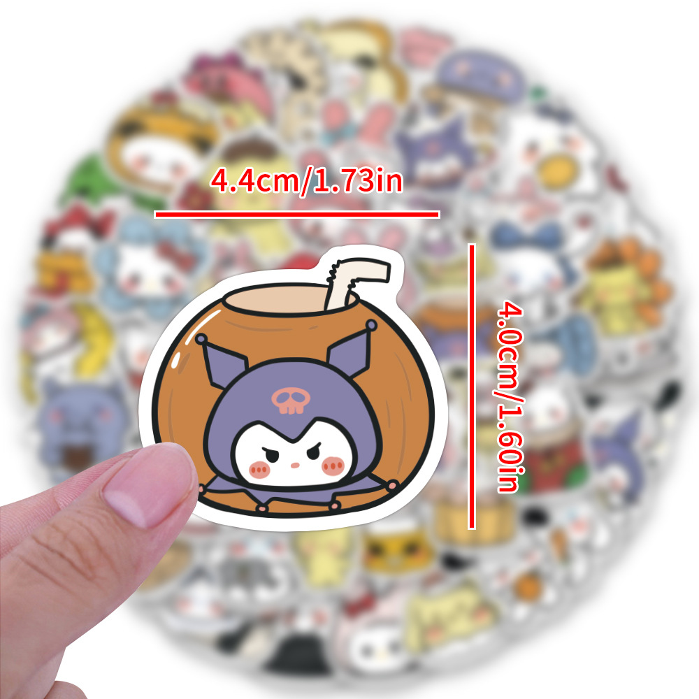 Sanrio Kuromi Melody Hello Kitty Stickers