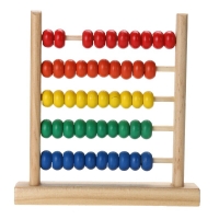 Handcrafted Baby Abacus Wooden Toy for Early Learning and Calculation Education of Children