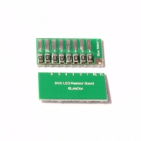 A Pack of 2 Piece 860027 DCC LED Resistor Board for Model Railway Trains Lights Connection with Dcc Decoders/LaisDcc Brand