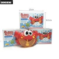 Children's Bath Toy - Bubble Making Crab, Frog and Whale for Swimming Pool and Bathtub with Soap Machine
