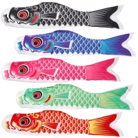 70cm Japanese Carp Windsock Streamer Fish Flag Kite Koi Nobori Koinobori #HC6U# Drop shipping
