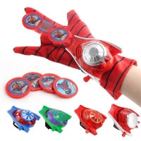 The Avengers Toys Superhero Ironman Spider man Captain America Hulk Glove Emitter Cosplay Figure Toys For Children