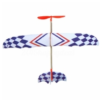 DIY Foam Plane Kit with Elastic Rubber Band Propulsion - Educational Toy