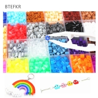 1000pcs 5mm Hama Beads in 48 Colors - Educational Fuse Bead Jigsaw Puzzle for Kids - Abalorios.
