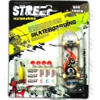 Mini Fingerboards with Skate Trucks and Retail Box - Great Toy Gift for Kids and Children's Fingerskateboarding.