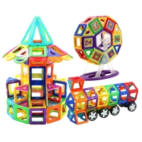 21-89pcs Big Size DIY Magnetic Blocks Magnetic Constructor Kids Magnet Designer For Children Gift Educational Toys For Boys Girl