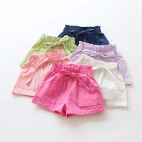 New Arrival Candy Color Baby girls shorts cotton mix children shorts kids shorts for girls clothes toddler girl clothing