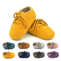 Cute Casual Baby Shoes with Soft Soles - Lace-up Style for Spring and Fall Outfits