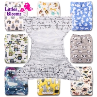 [Littles&Bloomz] 2022 New Baby One Size Reusable Cloth NAPPY Cover Wrap To Use With Flat or Fitted Nappy Diaper