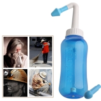 Free Shipping 2022 Nose Wash System Sinus & Allergies Relief Nasal Pressure Rinse Neti pot NEW