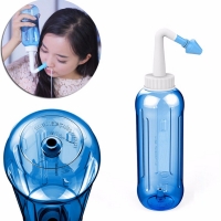 Free Shipping 2022 500ML Adults Nose Wash System Clean Children Sinus Nasal Pressure Neti Pot