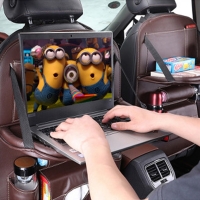 Multifunctional Car Seat Storage Bag for Baby Safety, Backseat Hanging Organizer for Shopping Carts and Child Seats.