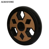 Baby Stroller Replacement Wheel (1pc) - Universal Front/Rear Wheel (255x52mm, 8mm Hole) by Alwaysme