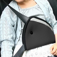 Triangle Baby Kid Car Safe Fit Seat Belt Adjuster Device Auto Safety Shoulder Harness Strap Cover Child Neck Protect Positioner