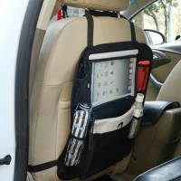 Child safety seat storage bag auto Car seat organizer storage bag for Car Seat Back Hanging Bag for Kids Mesh