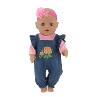 Doll Jump Suits Fit For 43cm Baby   Doll Doll Reborn Baby Clothes,  Doll accessories.