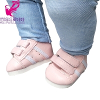 7cm Doll Shoes for 43cm Born Baby Doll Shoes Sneackers Fit for 18 Inch Doll Shoes Toy Boots Doll Accessories