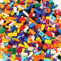 250-1000 Pieces Building Blocks City DIY Creative Bricks Bulk Model Figures Educational Kids Toys Compatible All Brands
