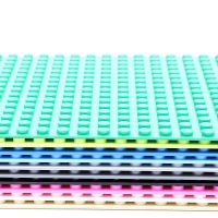 Plastic Baseplates for Building Blocks Toys - 32x32 Dots - Compatible with Brick City - Classic Design