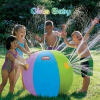 Outdoor Inflatable Water Ball for Kids' Beach and Lawn Play and Swimming Fun