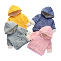 Baby Girl Boys Clothes Winter Thick Warm Children's Sweatshirt  Toddler Casual Hoodies for Girls Kids Plus Velvet Tops Costume