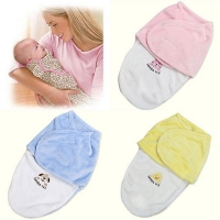 Newborn Babies Sleeping Bags Cocoon Swaddle Envelope Warm Cotton Baby Blanket Swaddling Wrap Adjustable Sleep Bags 0-6 Months