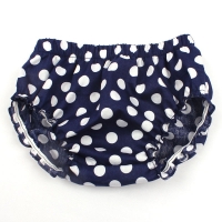 Baby Girl Fashion Ruffle Diaper Cover Baby Bloomers Toddler Cotton Dots Shorts Boy Clothes 3 Colors YC036