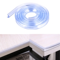 Transparent 1m Table Desk Edge Guard - Baby Safety Corner Protection Strip to Prevent Collision and Soften Bumps.