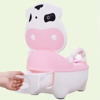 Portable Baby Potty Seat for Travel with Multifunctional Urinal Training Chair and Cushion for Kids' Safety and Comfort.