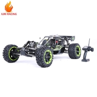 Powerful 1/5 Off-Road RC Car with 36cc 2T Gasoline Engine, 2.4G Remote Control and Symmetrical Steering System for Rofun Rovan Baja.