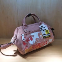 Mickey Mouse Shoulder Bag for Women and Men - Stylish Lady Minnie Travel Handbag with Spacious Capacity.
