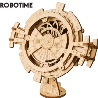 DIY Perpetual Calendar Wooden Model Kit - Fun Gift for Kids & Adults - Robotime LK201
