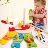 Montessori Wooden Fishing Game Set for Early Learning - Educational Toy for Toddlers (Ages 1-3)