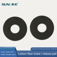 Customized CNC Cut Carbon Fiber Drag Washer for Fishing Reels - 1 Piece, 1.0mm Thickness