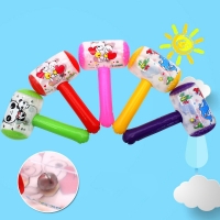 3pcs Inflatable Hammer With Bell Air Hammer Baby Kids Toys Party Favors Inflatable Toy Pool Beach Party Toy
