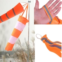 Nylon Windsock: All-Weather, Multi-Size & Versatile - Ideal for Outdoor Fun, Kite Flying, and Wind Monitoring!