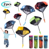 Hand Throw Soldier Parachute Toys Indoor Outdoor Games for Kids Mini Soldier Parachute Fun Sports Educational Toy Gifts Boy