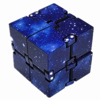 Mini Infinity Cube Stress Relief Anti-Anxiety Toy for Children and Adults - Fun and Magic Fidget Blocks Gift