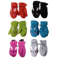 Winter Gloves for Kids - Waterproof, Windproof, Anti-slip and Warm - Ideal for Skiing, Cycling and Outdoor Activities - Boys and Girls Sizes Available.
