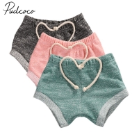 2019 Brand New Fashion Newborn kid Baby Cotton Shorts Candy Color Bottoms Toddler PP Shorts baby boy girl Summer Bloomers 3M-4T